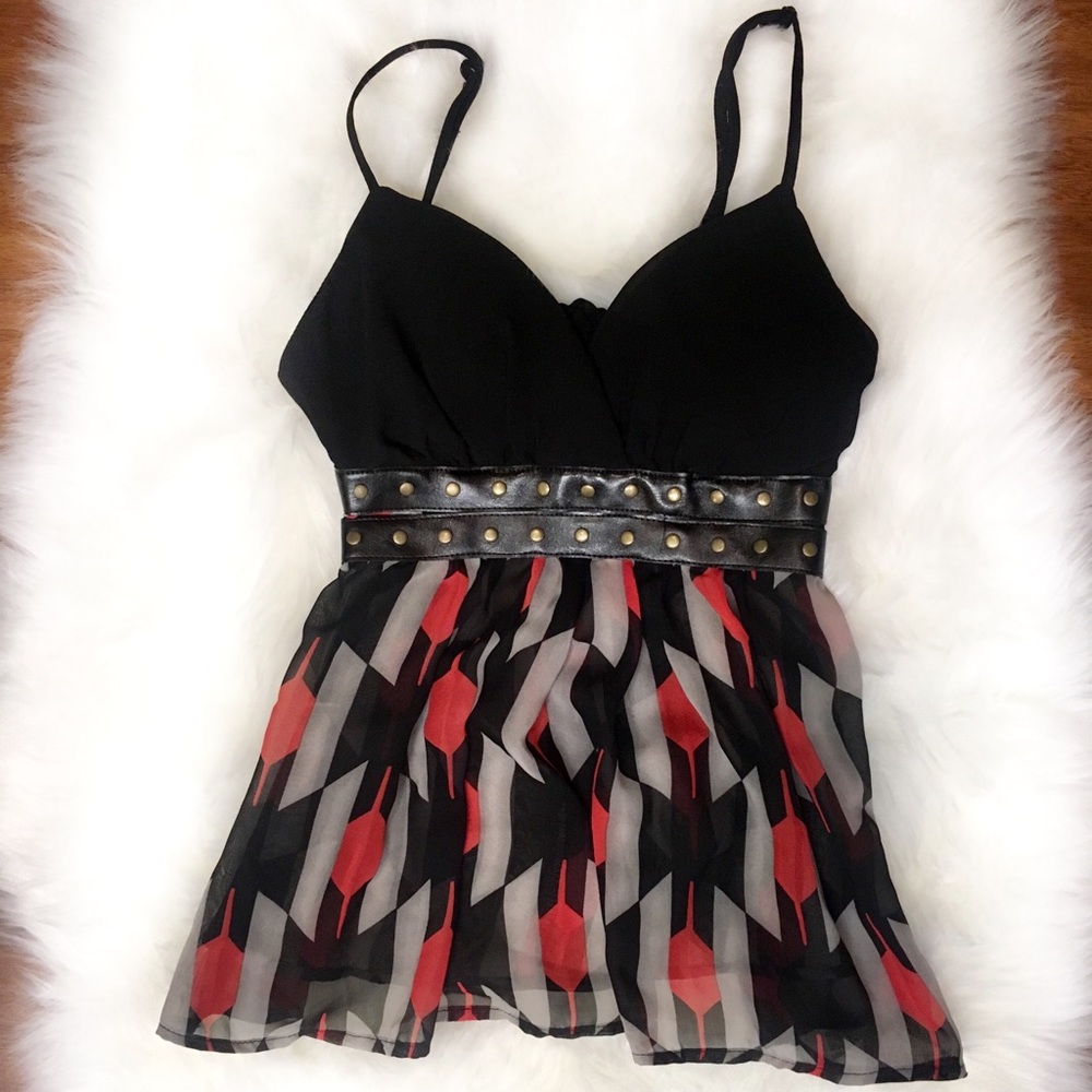 Chiffon Tank Top
